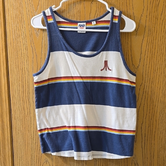 Junk Food Clothing Tops - Atari Retro Tank Top sz M